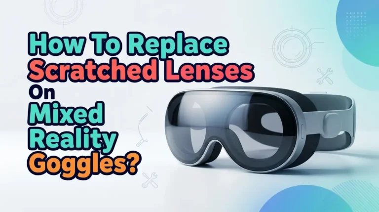 How To Replace Scratched Lenses On Mixed Reality Goggles?