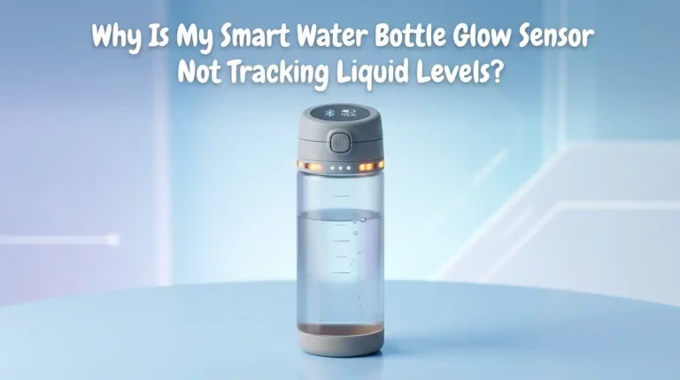 Why Is My Smart Water Bottle Glow Sensor Not Tracking Liquid Levels?