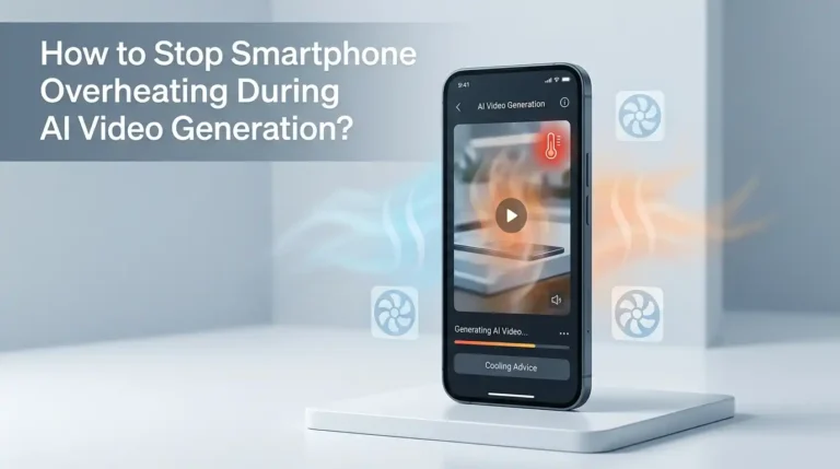 How to Stop Smartphone Overheating During AI Video Generation?