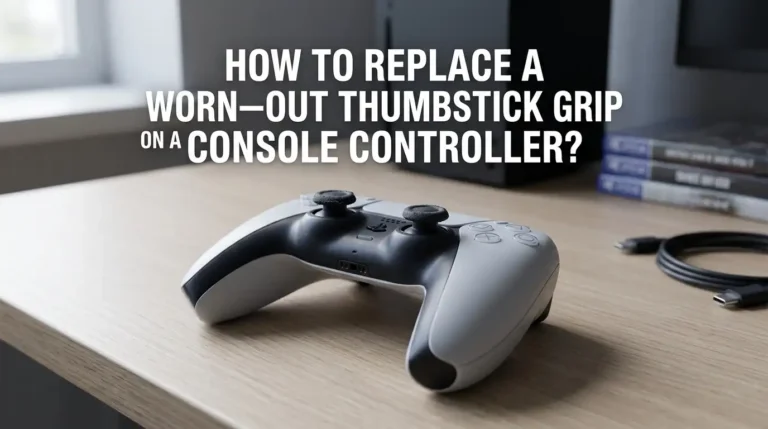 How to Replace a Worn-Out Thumbstick Grip on a Console Controller?