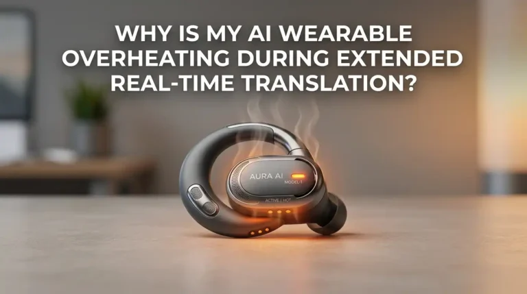Why Is My AI Wearable Overheating During Extended Real-Time Translation?