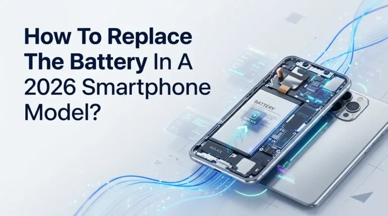 How To Replace The Battery In A 2026 Smartphone Model?