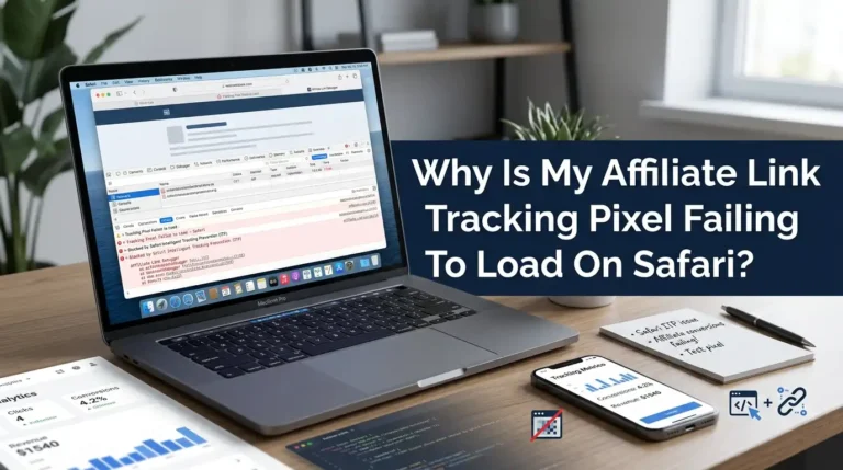 Why Is My Affiliate Link Tracking Pixel Failing To Load On Safari?