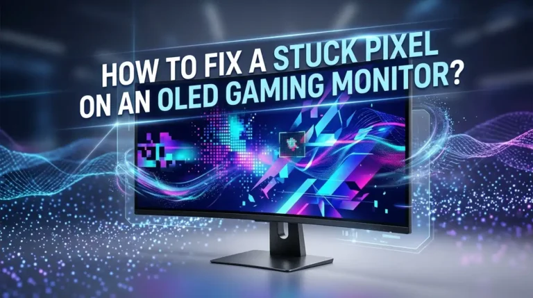 How To Fix A Stuck Pixel On An OLED Gaming Monitor?