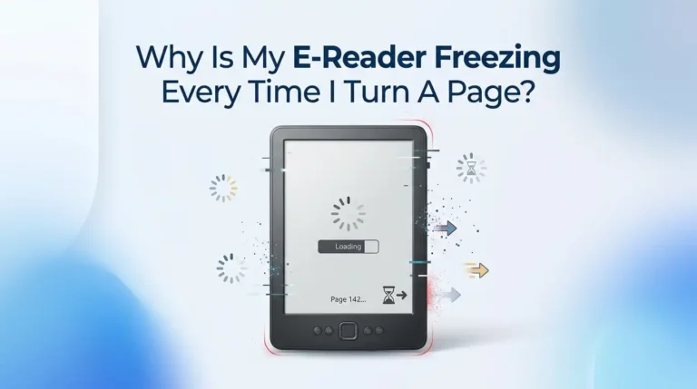 Why Is My E-Reader Freezing Every Time I Turn A Page?