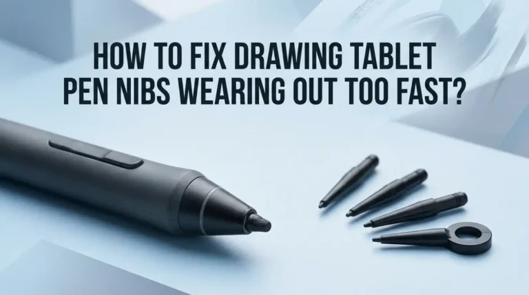 How To Fix Drawing Tablet Pen Nibs Wearing Out Too Fast?