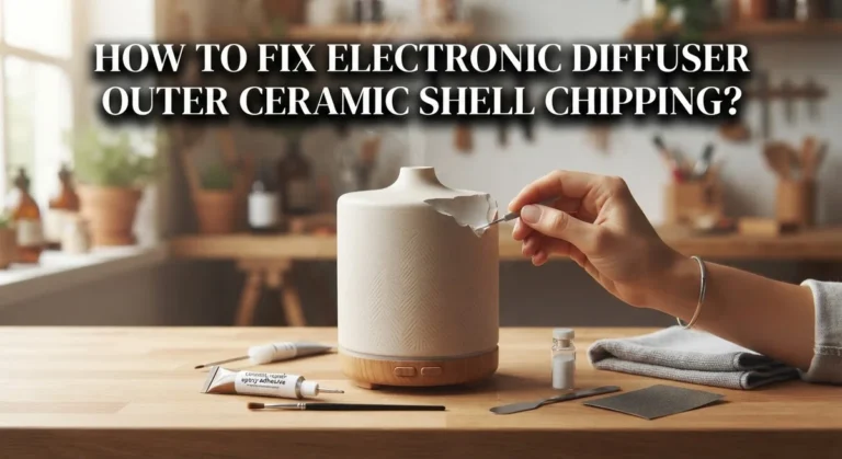 How to Fix Electronic Diffuser Outer Ceramic Shell Chipping?