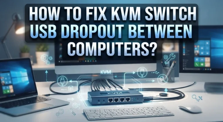 How To Fix KVM Switch USB Dropout Between Computers?