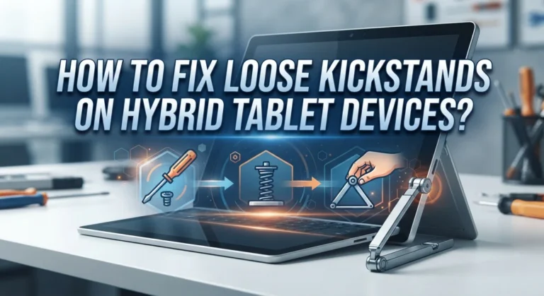 How To Fix Loose Kickstands On Hybrid Tablet Devices?