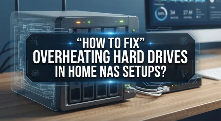 How To Fix Overheating Hard Drives In Home NAS Setups?