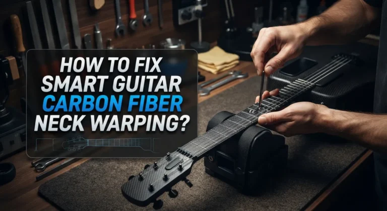 How To Fix Smart Guitar Carbon Fiber Neck Warping?