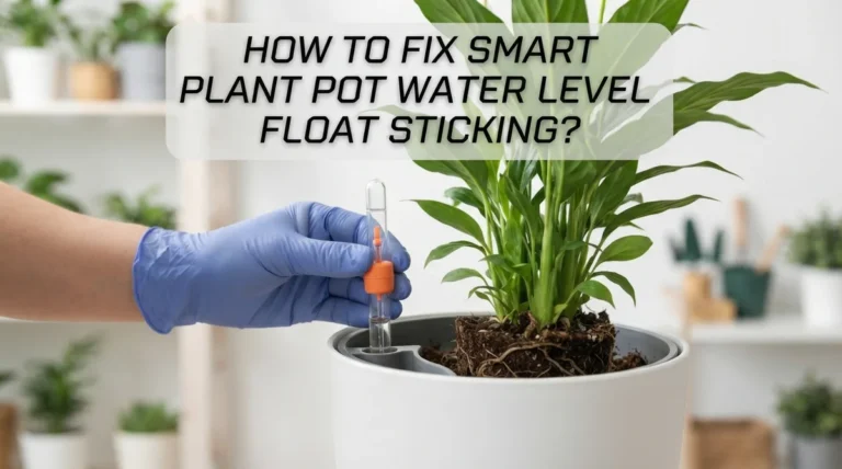 How To Fix Smart Plant Pot Water Level Float Sticking?